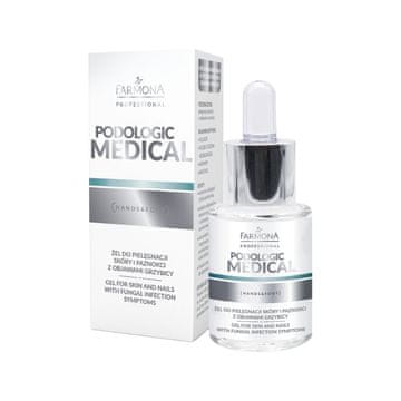 Podologic medicinski gel za nego kože in nohtov proti glivičnim okužbam 15 ml