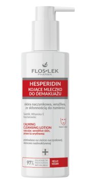 EK Hesperidin pomirjujoče mleko za odstranjevanje ličil - občutljiva koža, nagnjena k rdečici, 175 ml