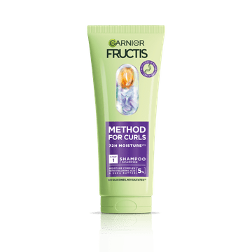 Garnier Fructis Method za kodre vlažilni šampon za lase 200 ml