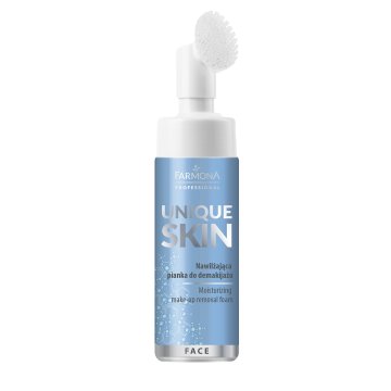 Unique Skin vlažilna pena za odstranjevanje ličil 150 ml