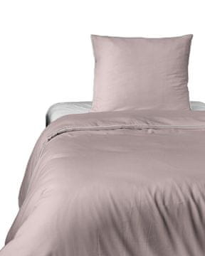 Detexpol Posteljnina iz čistega bombaža 140x200, puderno roza, premium