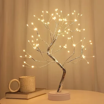 FED SVETILKA Z MOTIVOM BONSAJ DREVESA 50 CM