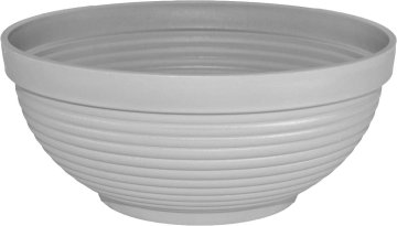 MISA cvetlični lonček 26 cm SIVA BETONSKA