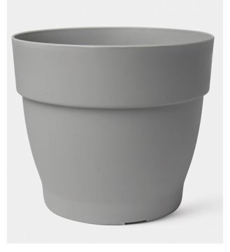 Cvetlični lonček sivke 21 cm SIVI BETON