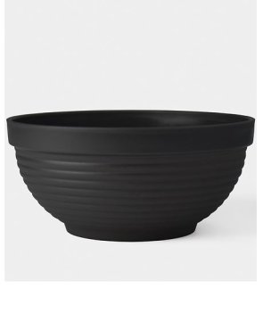 MISA cvetlični lonček 17 cm GRAFIT