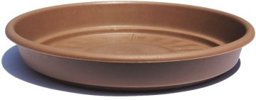 Mat podstavek z robom 28 cm TAUPE