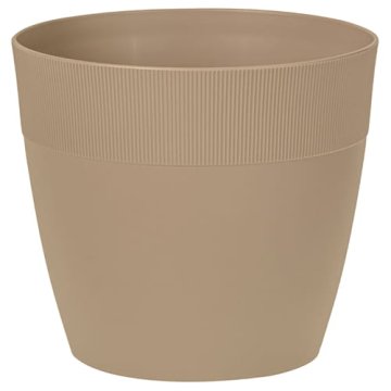 FOR Plastični cvetlični lonček DORIS 21 cm CAPPUCCINO