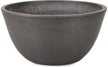 IN Eko kompozitni cvetlični lonec 25 cm siv GSVD25.SZ