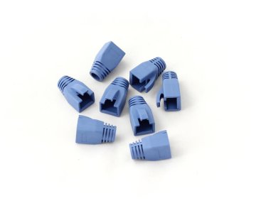 Digitus pokrov za vtič RJ45 (paket 10 kosov), moder, za kable velikega premera (do 7,5 mm)