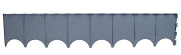 Plastična vrtna obroba 11,6 cm x 59 cm PEPELNATO SIVA DOMELO