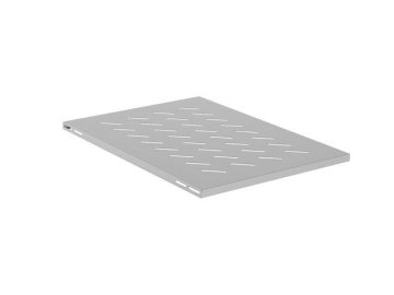 Lanberg Polica za 19" 800 mm omare (1U / 480 x 675 mm, nosilnost do 120 kg, 4-točkovna montaža)
