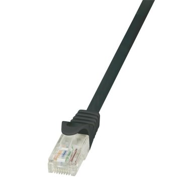 LogiLink Patchcord CP2043U CAT.6 U/UTP 1,5m, črn