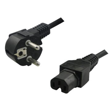LogiLink CP105 Schuko napajalni kabel > C15 črne barve 2 m