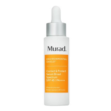Murad Correct & Protect Serum širokega spektra SPF45 posvetljevalni serum za obraz 30 ml