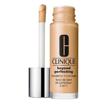 Clinique Beyond Perfecting Foundation + Concealer visoko prekrivni puder in korektor v enem 01 Linen 30 ml