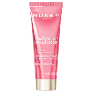 Nuxe Prodigieuse Hyalu Boost posvetljevalni gel-krema za glajenje kože 50 ml