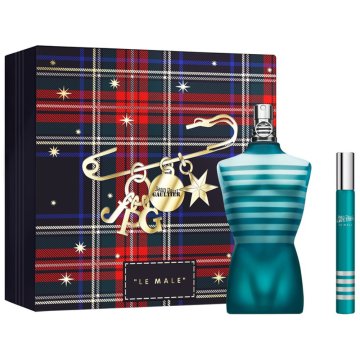 Jean Paul Gaultier Le Male set toaletna voda v spreju 200 ml + toaletna voda v pršilu 10 ml