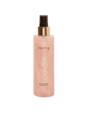 ESOTIQ MIST bleščeča meglica za telo rožnato zlato Seapearl NOVO 200 ml