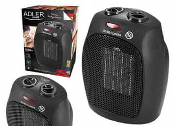 FOX Keramični grelec z ventilatorjem 1500 W ADLER AD 7702