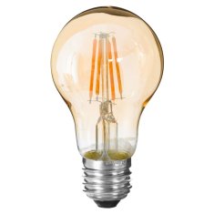 Atmosphera Jantarna ravna LED žarnica 4,2 W E27