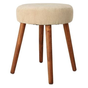 Koopman Krem oblazinjen stolček 35x35xv45
