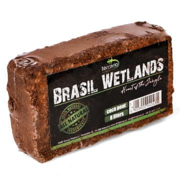 Terrario SUBSTRAT IZ KOKOSOVIH VLAKEN ZA BRAZILSKI TERARIJ V MOČVIRJU 7 L 650 G ŠOTE