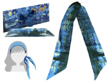 Carmani ZNAMNIK BANDELISA VAN GOGH ZVEZDNA NOČ DARILNI TRAK ZA ROKO