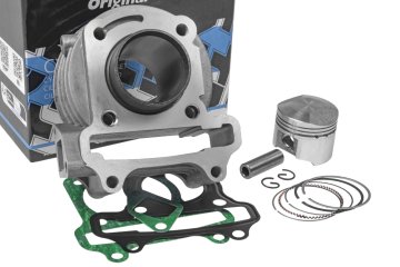 TNT Racing Komplet cilindra 50cc, Peugeot / SYM 50 4T 2V, 10mm zatič (brez glave)