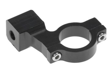 Alu M8 nosilec ogledala za krmilo / krmilo d.22,2 mm, črn