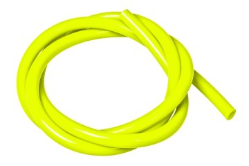 cev za gorivo/gorivna cev, 5x8 mm, 100 cm, neonsko rumena