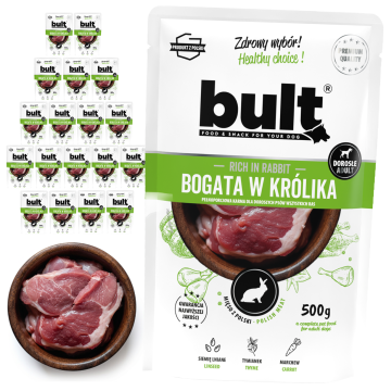BULT mokra hrana za pse, vrečka za zajce 20x500g Complete
