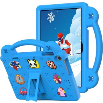 GS Ovitek za Lenovo Tab M10 10.1 Gen 3 TB-328FU/TB-328XU, ljubki vzorci, s stojalom, moder