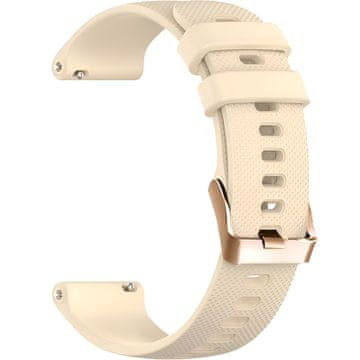 GS Univerzalni silikonski pašček 20 mm, bež