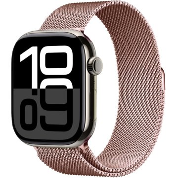 GS Zapestnica za Apple Watch 1/2/3/4/5/6/7/8/9/10/11/SE Ultra 1/2/3 42/44/45/46/49 mm, roza