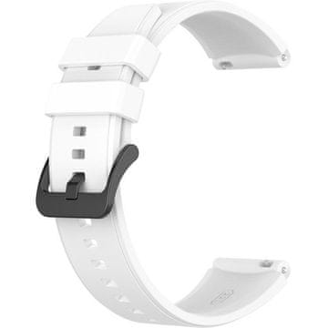 GS Silikonski pašček 22 mm univerzalni, bel