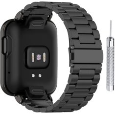 GS Jeklena zapestnica za Xiaomi Mi Watch Lite, črna
