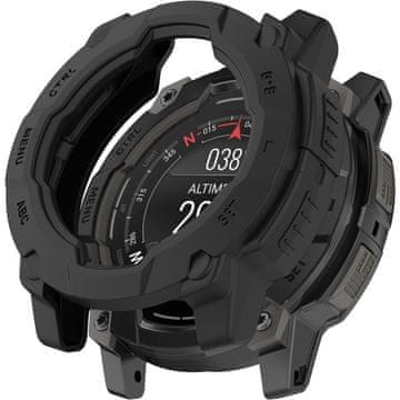 GS Zaščitni TPU ovitek za Garmin Instinct E 45 mm - črn