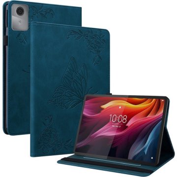 GS Ovitek za Lenovo Idea Tab 11" / Tab K11 11" (2. gen.), Butterfly, moder