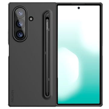 Nillkin ovitek s pisalom za Samsung Galaxy Z Fold7 5G, Flex Pure, črn