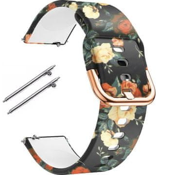 GS Univerzalni silikonski pašček 20 mm, roza