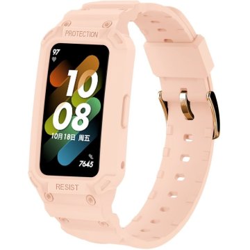 GS Pašček z etuijem za Huawei Band 6 / Huawei Band 7, roza