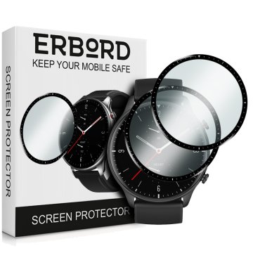 Overboard 2x hibridno steklo za Amazfit GTR 2