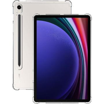 GS Ovitek za Samsung Galaxy Tab S9, z držalom za pisalo, silikonski, prozoren