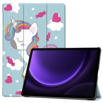 GS Ovitek za Samsung Galaxy Tab S10 Lite / S10 FE / S9 FE, z zavihkom, samorog