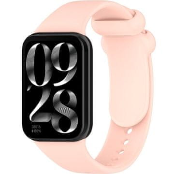GS Silikonski pašček za Xiaomi Smart Band 8 Pro / Xiaomi Smart Band 9 Pro, roza