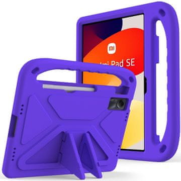 GS Otroški ovitek za Xiaomi Redmi Pad SE 11", z ročajem, vijoličen