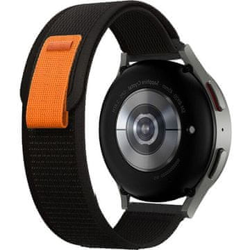 GS Univerzalni najlonski pašček 18 mm, črne barve