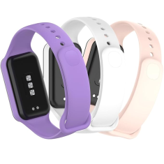 GS Komplet 3 silikonskih trakov za Xiaomi Redmi Smart Band 2 / Xiaomi Smart Mi Band 8 Active