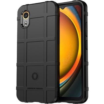 GS Ovitek za Samsung Galaxy Xcover 7, Rugged Shield, črn