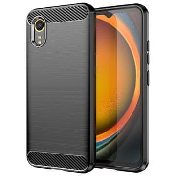 GS Ovitek za Samsung Galaxy Xcover 7, karbonski, črn